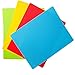 Carrollar Flexible Plastic Cutting Board Mats, Colored Mats With Food Icons, Gripped Back, Cutting board Set of 4 (1)