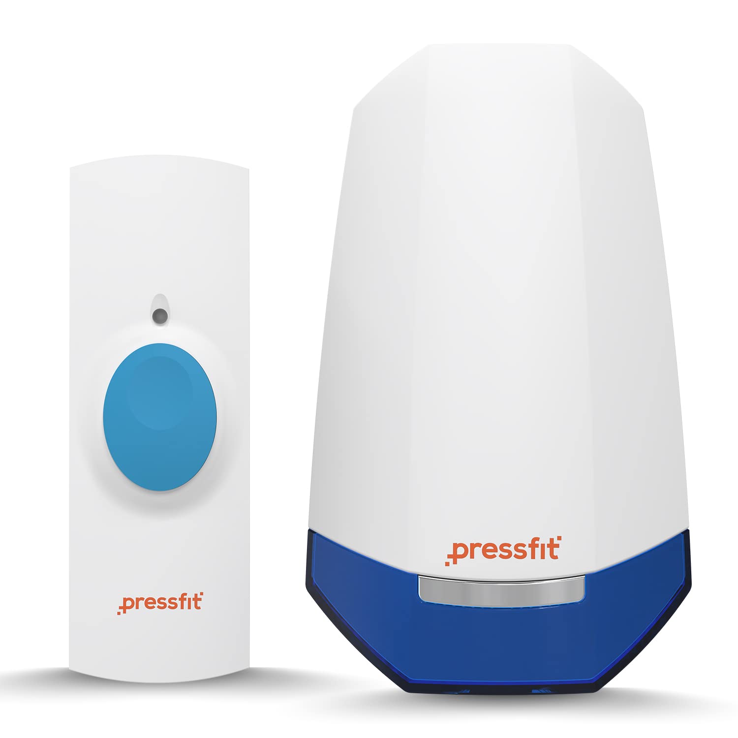 Pressfit Echo-V Wireless Doorbell Chime Kit for Home, Offices, Hospitals and Clinics Comes with 48 Tunes, Non-Interference Feature, Special Tunes, Wireless Calling Bell, Remote Bell - Plug in Type (B076SGW51L) Amazon Price History, Amazon Price Tracker
