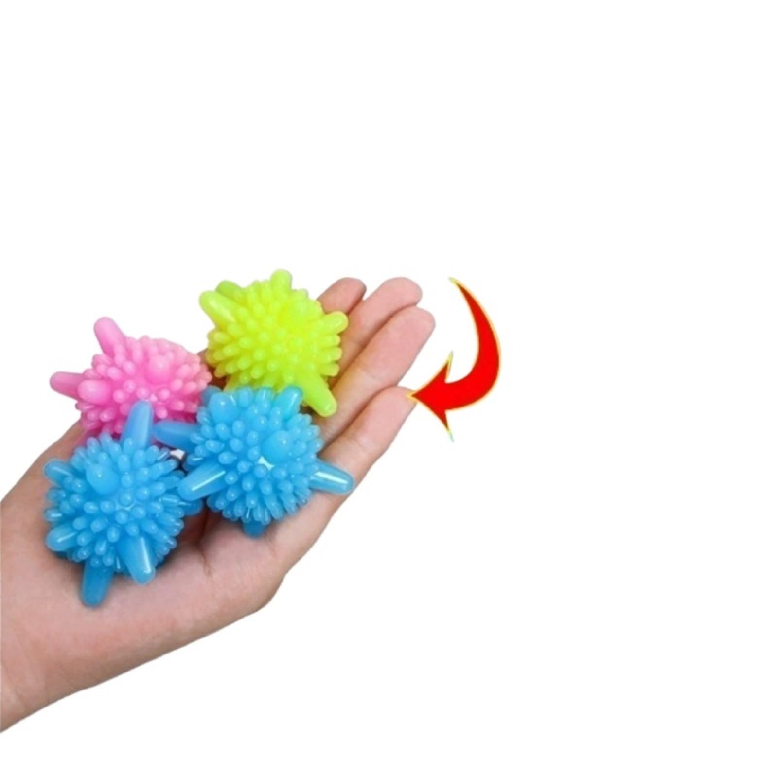 Waschkugel 50/100 Stück Wäscheball | Anti-Tangle-Kleidung(50pcs)