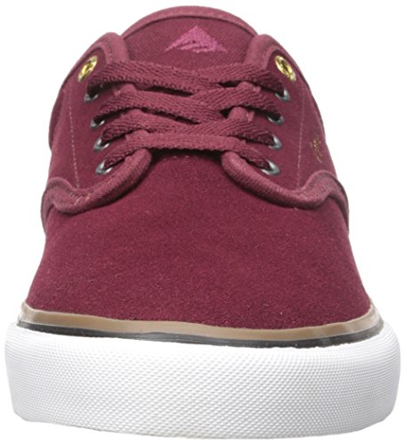 Emerica Men's Wino G6 Skate Shoe, Burgundy White, 11.5 Medium Us #TOP1