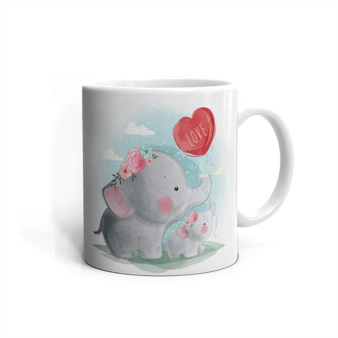 Khakee Love Theme for Valentine Day Gift Printed Coffee Mug(330ml)- Valentine Gifts for Husband Wife Girlfriend Boyfriend Hubby Wifey Friend (love20-289A)