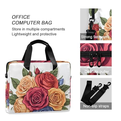 Maletín para portátil ALAZA con bolsa y correa, para laptop 13-15.6 pulg. miniatura 5