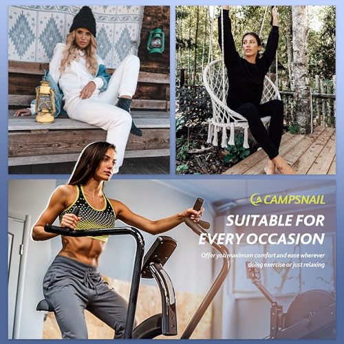 CAMPSNAIL Joggers for Women with Pockets - Womens Sweatpants Yoga Lounge Relaxed-fit Pants for Workout Running