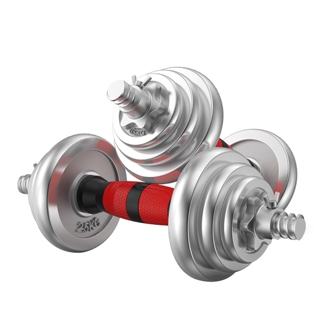 Set di manubri, set pesi, elettrolitici, da fitness, con bilanciere, regolabili uomo, coppia, palestra