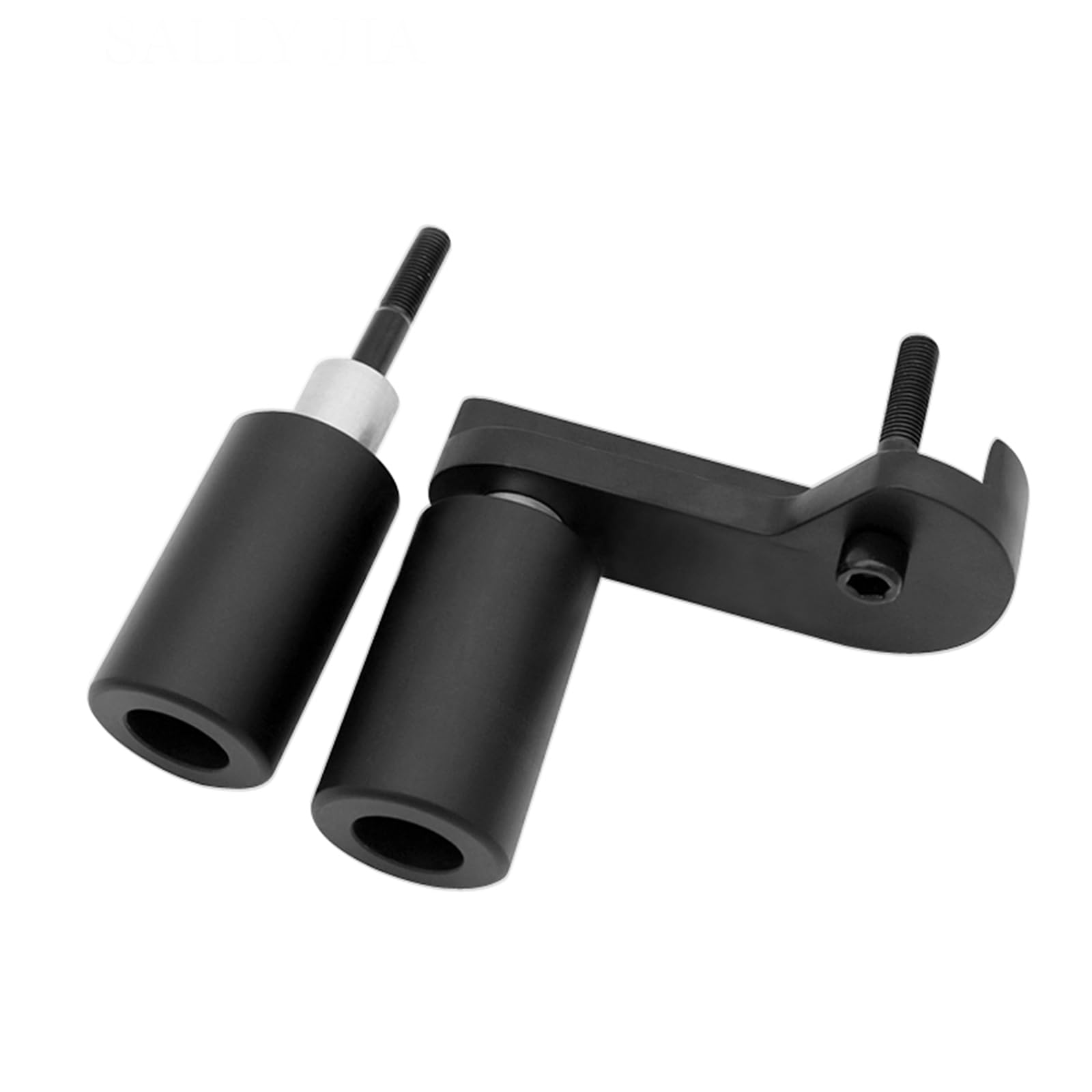 Motorrad Rahmen Sliders Crash Falling Protection Sturzschutz Für Suzuki Für GSX-R 600 750 Für GSXR Für GSXR600 Für GSXR750 K6 K8 2006-2010 Crash Pads Motorrad (Schwarz)