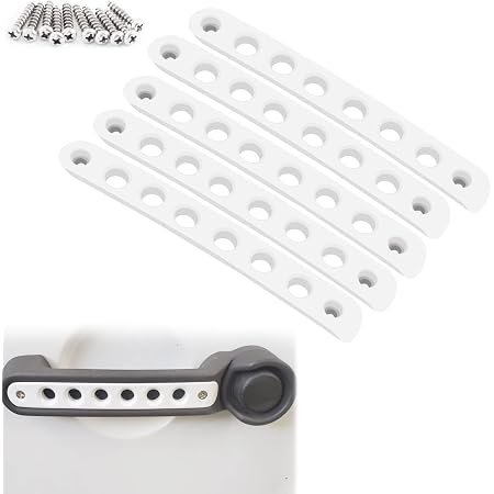 5-Piece Aluminum Door Grab Handle Trim Covers For Jeep Wrangler JK 4-Door 2007-2018 10 thumbnail image