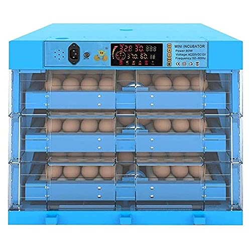 OTQEFTN Egg Incubator with Automatic Egg Turning 3 Layer Egg Hatching Incubator with Lab General Purpose Incubators