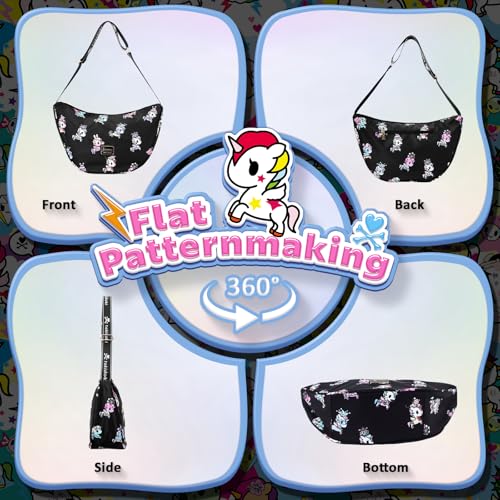 Tokidoki Official Licensed Shoulder Bag for Women Crossbody Bag Small Shoulder Handbags with Adjustable Strap3