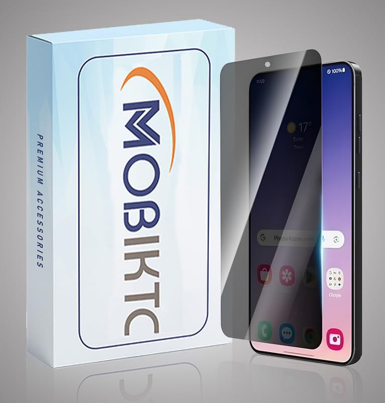 Image of FG Privacy Tempered Glass Screen Protector For Oppo Find X9 Pro 5G | 9H Hardness Tempered Glass Guard For Oppo Find X9 Pro 5G - HD /Anti-Fingerprin-BLACK