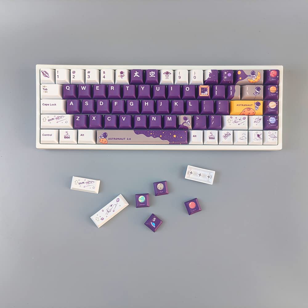 キーボード　キーキャップ　宇宙飛行士 Amazon.co.jp: daixiahu PBT プリンキーキャップ、宇宙飛行士