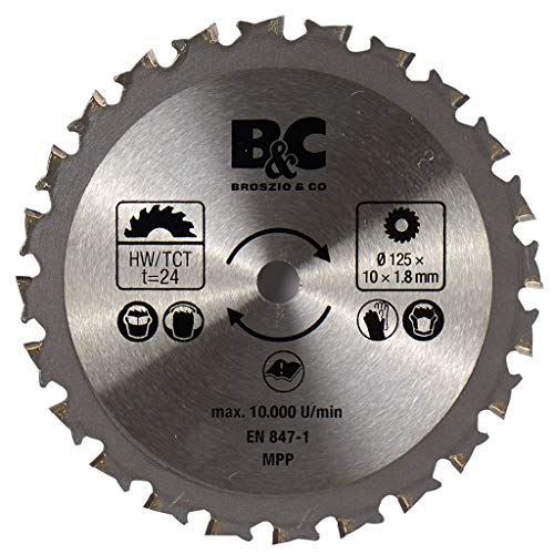 Lame de rechange pour scie circulaire professionnelle BUZZSAW D42