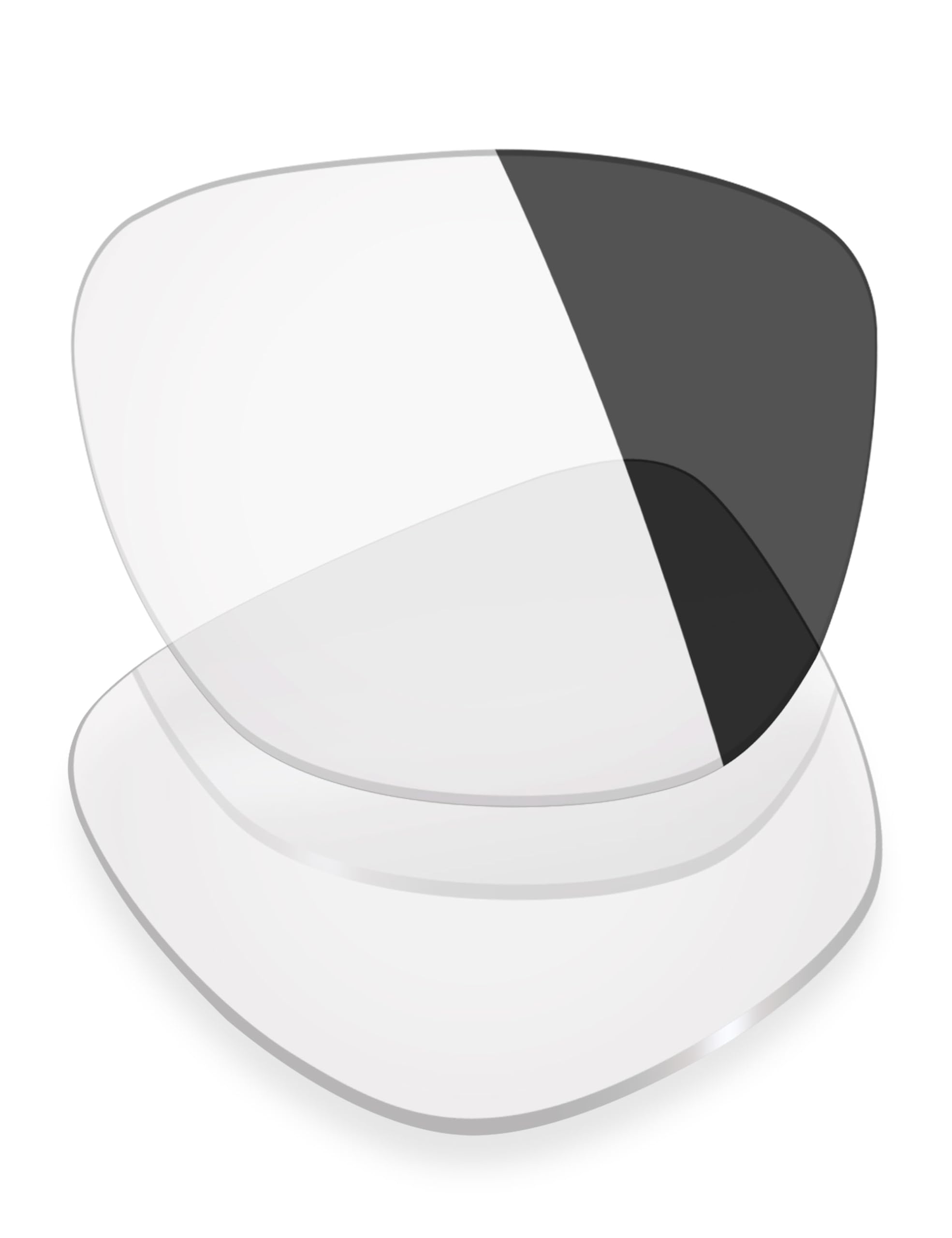 Replacement Lenses Compatible with Ray-Ban Meta Wayfarer RW4008 53mm Smart Glasses, HD Polarized, UV Protection