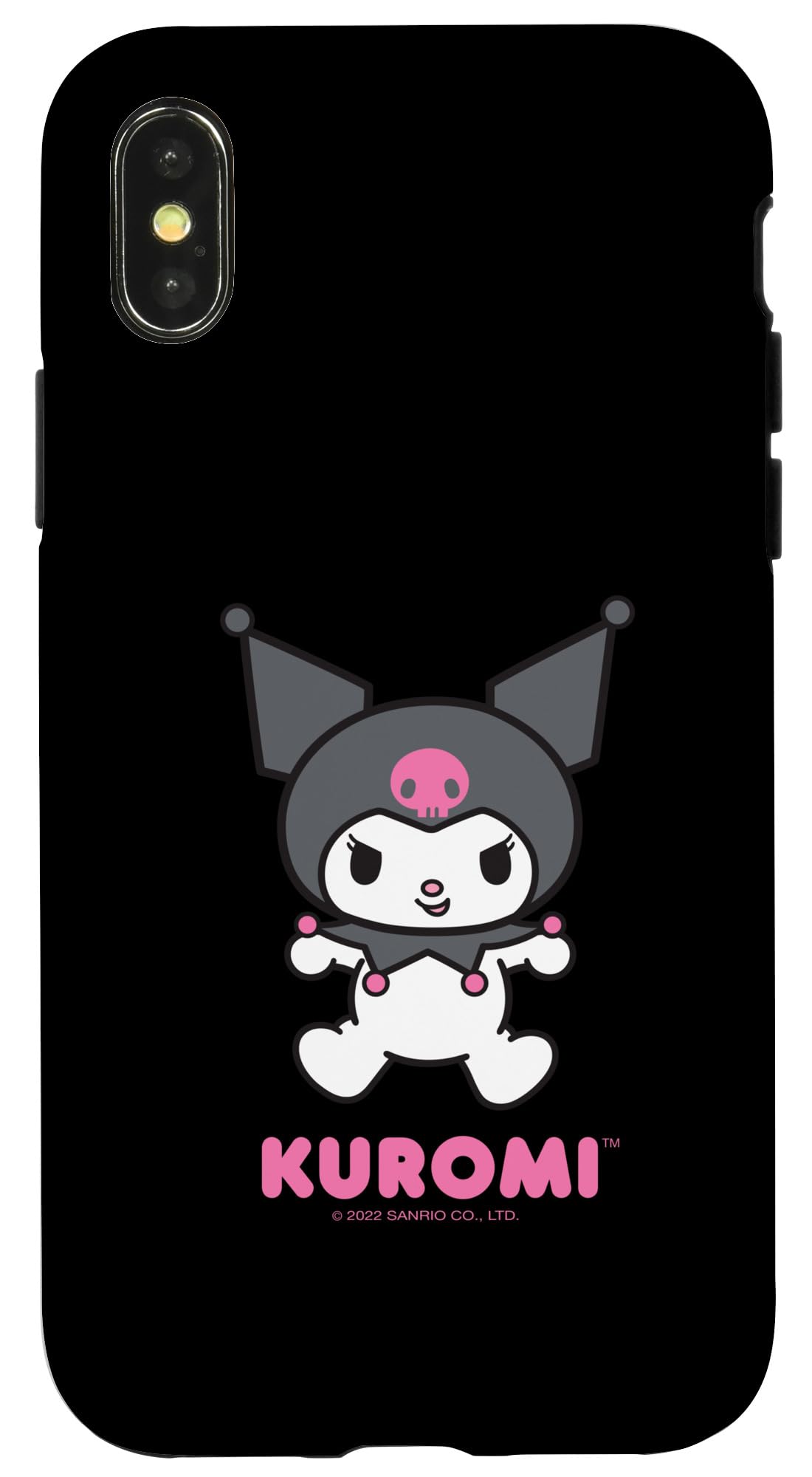 Amazon.com: Kuromi Character Front and Back Case for iPhone X/XS