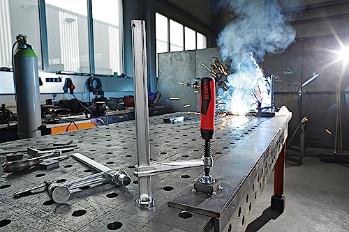 BESSEY Spannelement mit fixer Ausladung TW16-20-10-2K, Spannweite 200 mm Ausladung 100 mm, 16 mm Ø, Positionsgenaues individuelles Spannen, Gewicht 0,93 Kg