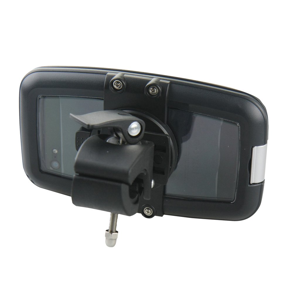Armor-X MX-143-N Serie ArmorCase Custodia Impermeabile con Attacco per Bici, Moto, Motoslitta Compatibile con Dispositivi Apple, Nero
