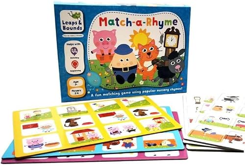 Brain Box BrainBox Green Board Match-a-Rhyme Educational Toy