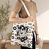 MYSOMY Vinyl Junkie Tote Bag DJ Record Collector Tote Bag Vinyls Player Gift Vinyls Record Shoulder Bag LP Records Gifts (Vinyl Junkie UK2) #1