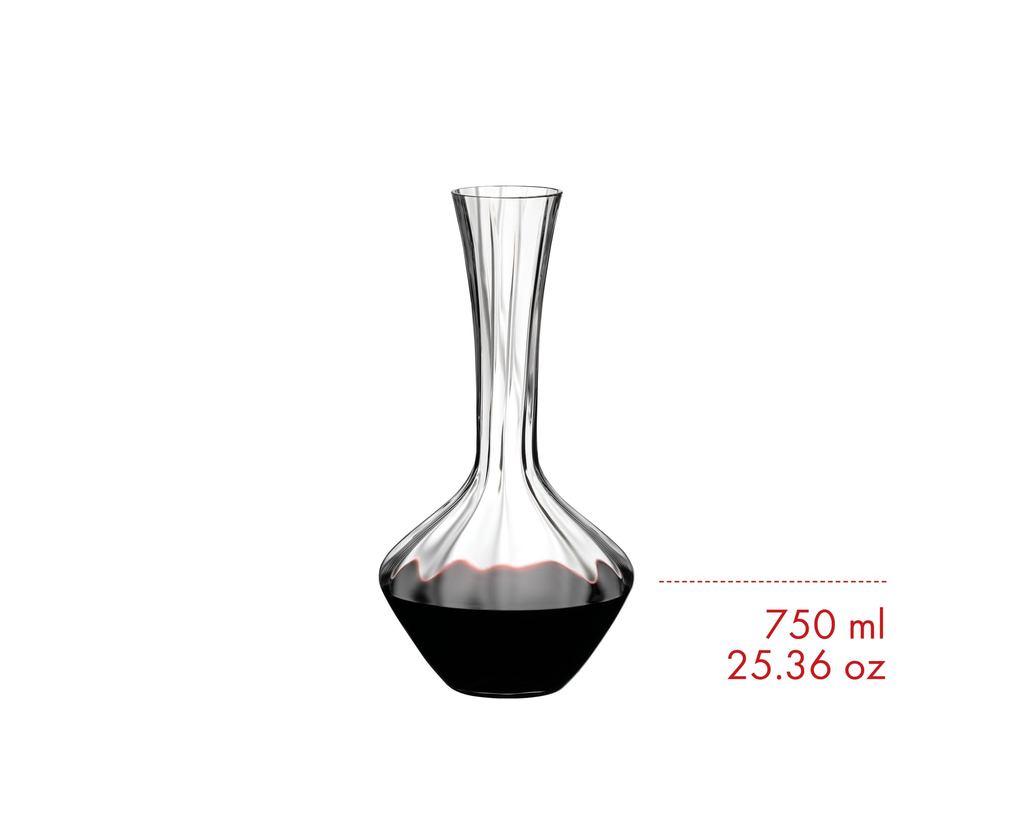 RIEDEL Manufaktur Vitis Exquisit Decantador - Paquete individual, jarra, cristal, lavado a mano, perlas de limpieza recomendadas - 2025/02