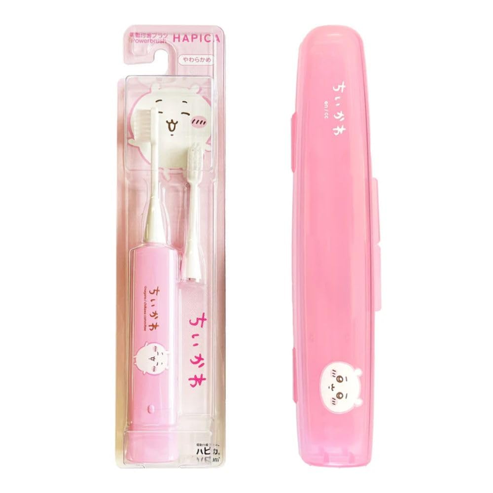 Amazon.co.jp: ハピカ 電動歯ブラシ ハードケースセット ちい かわいい