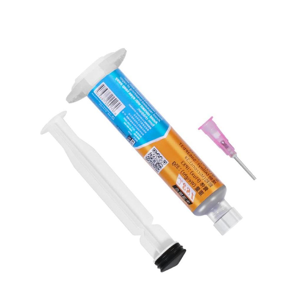 Mechanic Solder Paste Flux Melting Point 183℃ Tin-Fit for Soldering Iron Circuit Board SMT-SMD Bga Repair Welding-Fluxes