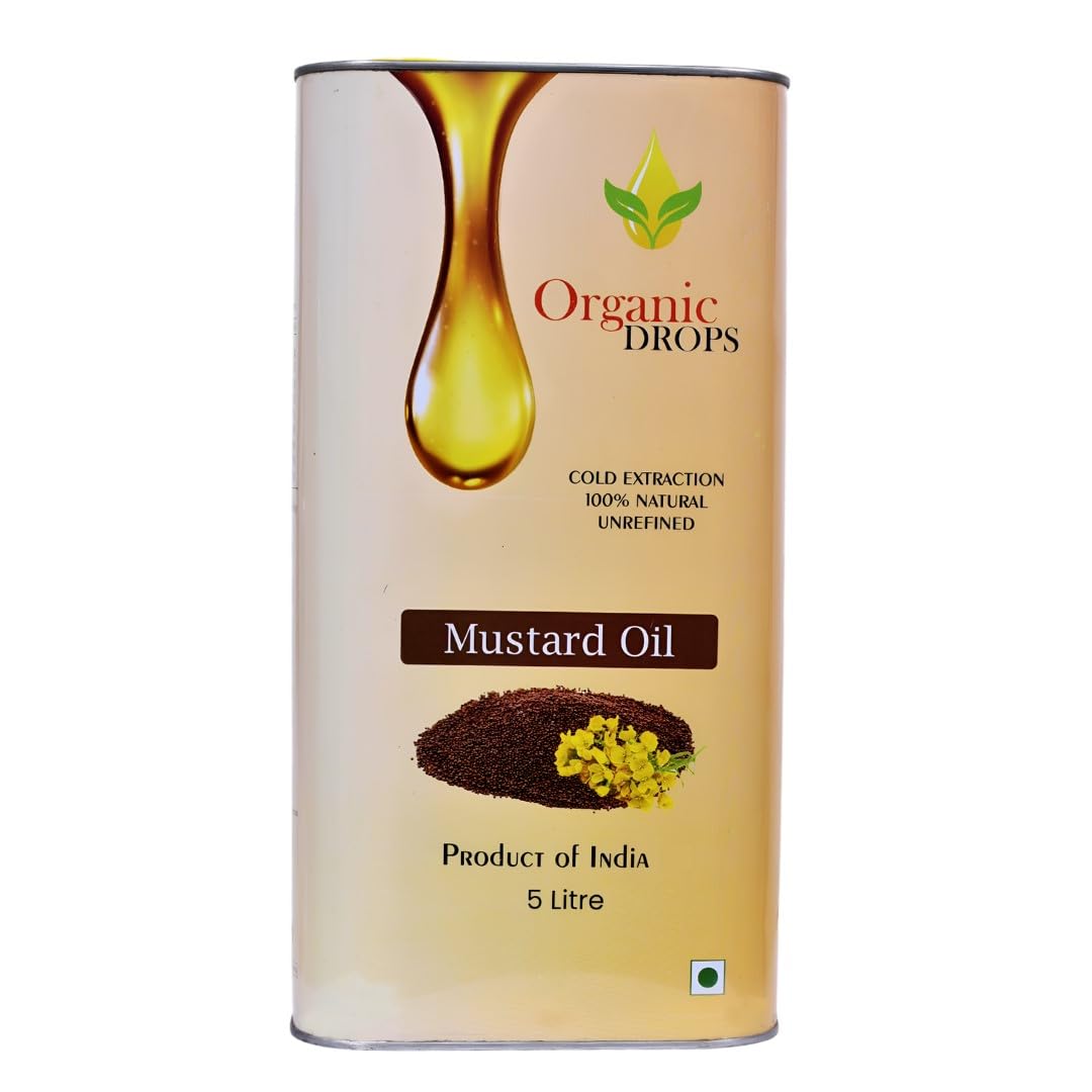 See full amazon price history chart for ORGANIC DROPS Pure Cold Pressed Mustard Oil, kachi ghani mustard oil 5 litre, finest black mustard seeds Oil, Cholestrol Free Daily Cooking Mustard Oil (5 Litre, Mustard) ORGANIC DROPS Pure Cold Pressed Mustard Oil, kachi ghani mustard oil 5 litre, finest black mustard seeds Oil, Cholestrol Free Daily Cooking Mustard Oil (5 Litre, Mustard) (B0DHF9ZDKQ) Amazon Price History, Amazon Price Tracker