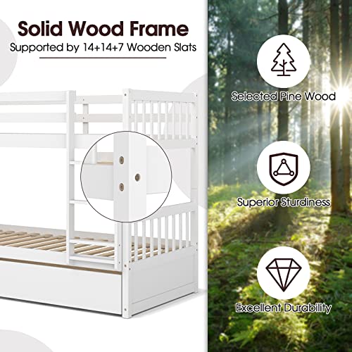 Giantex Twin Bunk with Trundle