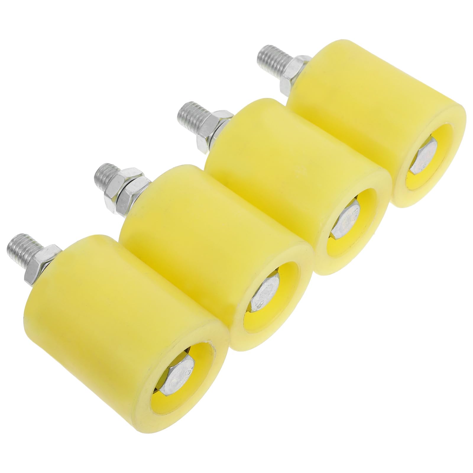 Rouleaux pour portail coulissant électrique en nylon anti-bruit lot de 4
