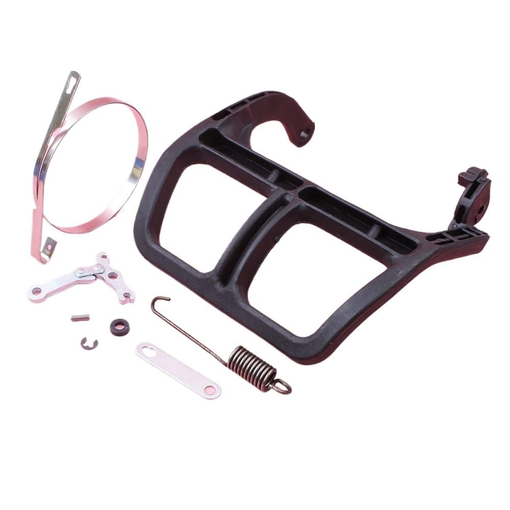 Adecuado for MS180 MS170 018 017 Motosierra Freno de cadena Mango Barra de protección Kit de reparación de correa Repuestos