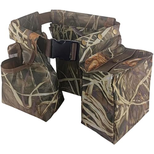 Dove Hunting Belt - AYAMAYA Adjustable Dove Belts with Detachable Game Pouch, Shell Bags, Water Bottle Carrier, Shotgun Shell Pouch for Bird Hunting, Squirrel, Duck Hunting Bag Gear