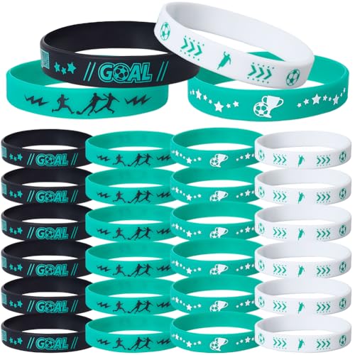 Bracelets football rugby 35 pièces pour décorations à thème et récompense