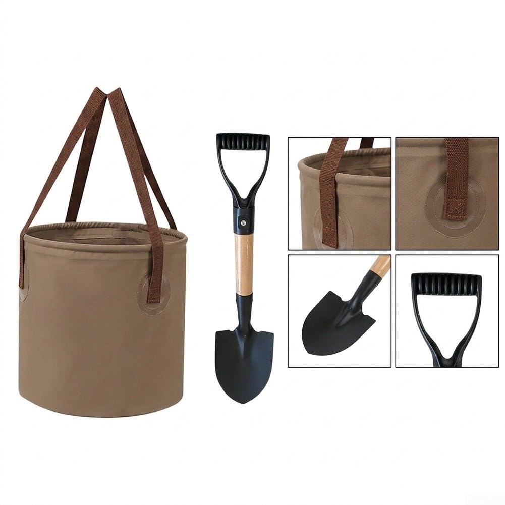 Plegable 20L con Pala para Playa Camping Plegable 20L con Pala