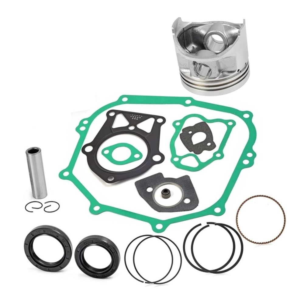 pist. Kit di revisione guarnizione motore, anello pistone sovradimensionata da 0,5 mm Adatto for golf cart G14 1995 1996 JN5-11636-00-00 JN5-11610-20-00