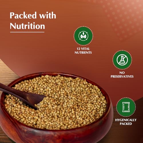 Image of Amazon Brand - Vedaka Unpolished Kodo Millet | 750 G | Cow Grass /Varagu /Arikelu /Hark /Varigu /Kodra