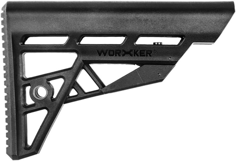 Worker Mod Model A Modification Shoulder Stock Kits for Nerf Elite STRYFE Modify Toy Colour Black