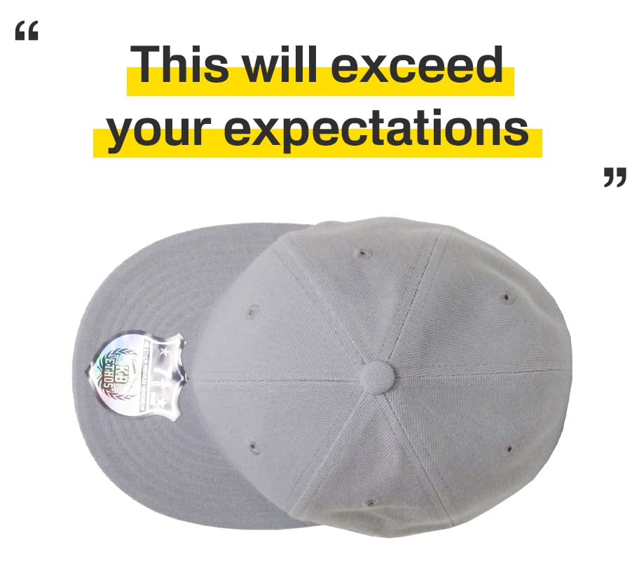 Image of KBETHOS Original 6 Panel Flat Brim True-Fit Fitted Cap