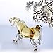 HHORB Tiger-Shaped Whiskey Decanter, 500/1000ML Sparkling Glass Bottle, Animal-Shaped Transparent Household Tiger King Sparkling Bottle for Liquor, Scotch, Bourbon, Vodka,1000ML