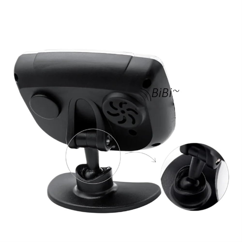 Sensori Rilevamento Distanza Kit sensori di parcheggio per Auto con 4 Schermo da 22 mm Radar retromarcia Indicatore avviso sonoro Monitor Display retroilluminato | Blue Radar