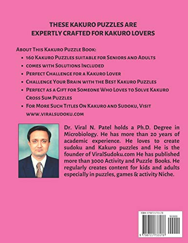 Classic Kakuro Cross Sums: Kakuro Puzzle Book For Adults : Popular Kakuro for Experts image 4