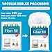 BUTUZE 250g/8.8oz Polyfill Stuffing Fiber Fill, (2.1oz-4.4lb) White Premium Fiberfill Stuffing for Craft, High Resilience Crochet Stuffing, Stuffing for Stuffed Animals, Cotton Batting, Recyclable