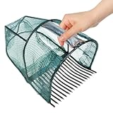 BESPORTBLE Obstpflücker mit Griff Blaubeerpflücker aus Stahl Handliches Gartengerät für Schonende Beerenernte im Garten