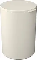 Coza - Lixeira com Tampa Serene 5L - Cinza Claro