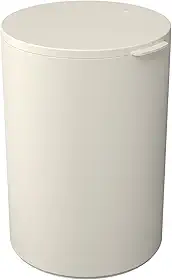 Coza - Lixeira com Tampa Serene 5L - Cinza Claro