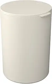 Coza - Lixeira com Tampa Serene 5L - Cinza Claro