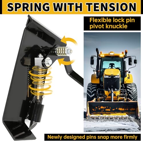 Image of ECOTRIC Pair Skid Steer Quick Tach Attach Conversion Adapter Weld on Quick