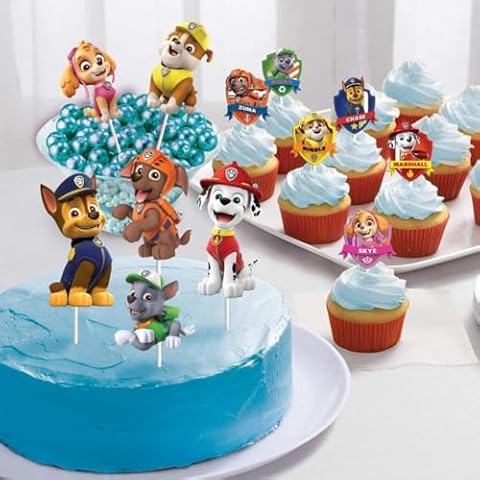 Paw Patrol Dessert Toppers by Amscan Cover