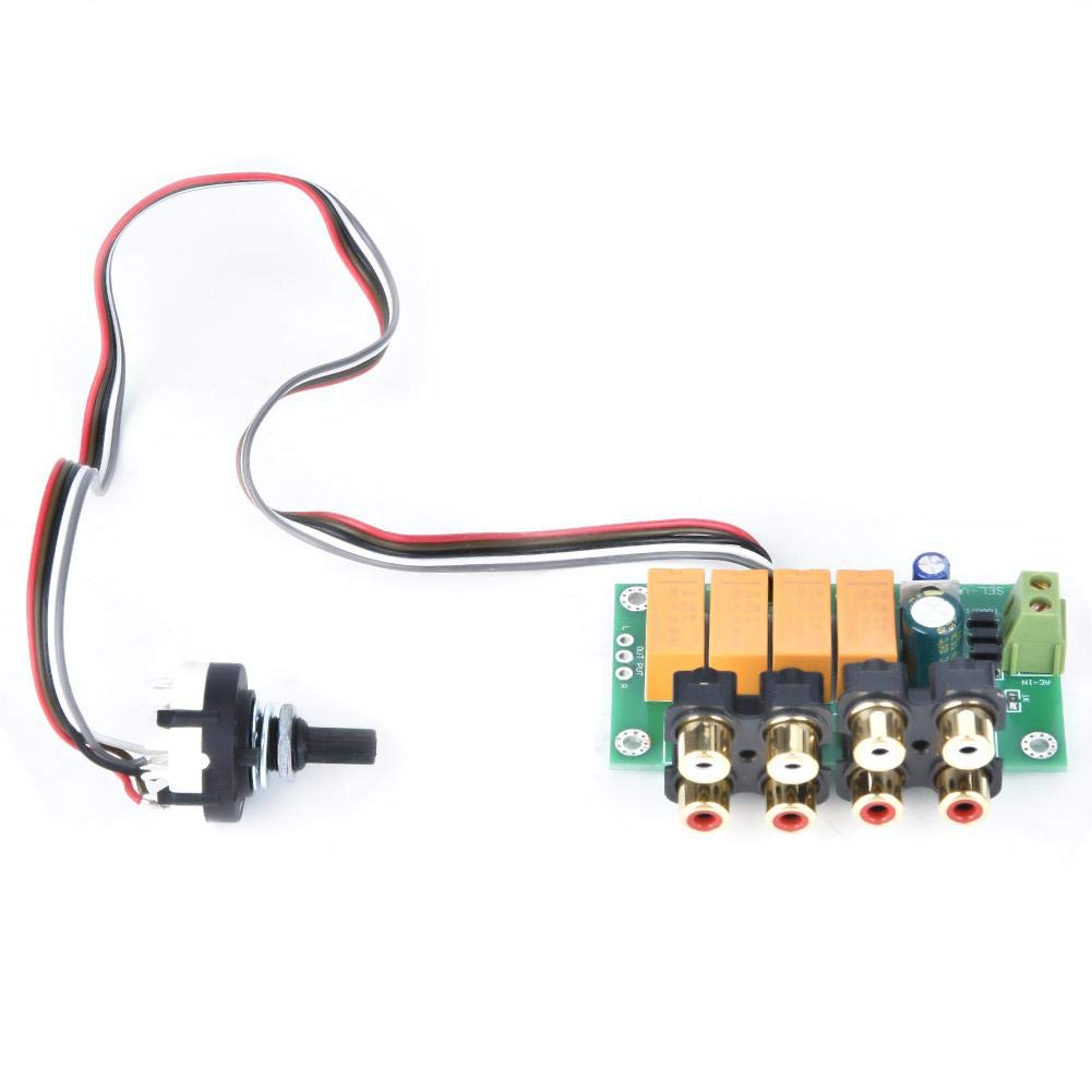 Amazon.com: DIY Kits, 4 Select 1 Audio Switching Board Audio Input ...