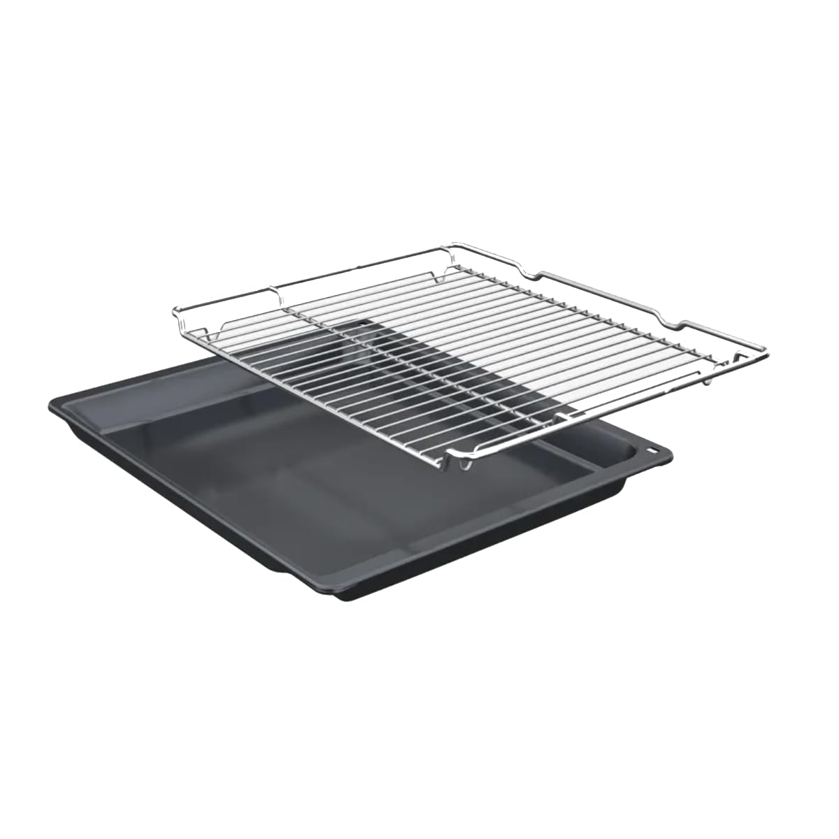 Bosch - Horno Compacto, 60 cm, Serie 8, Electrónica TFT TouchControl, AirFry, Función Assist, Home Connect, Pirólisis, Negro, CBG7741B1