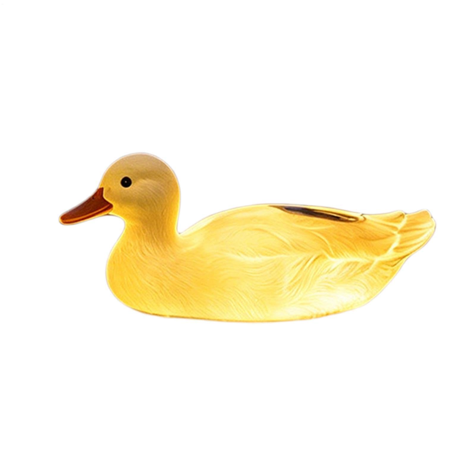Solar Pool Lights | Realistic Cute Duck LED Outdoor Statues for Home