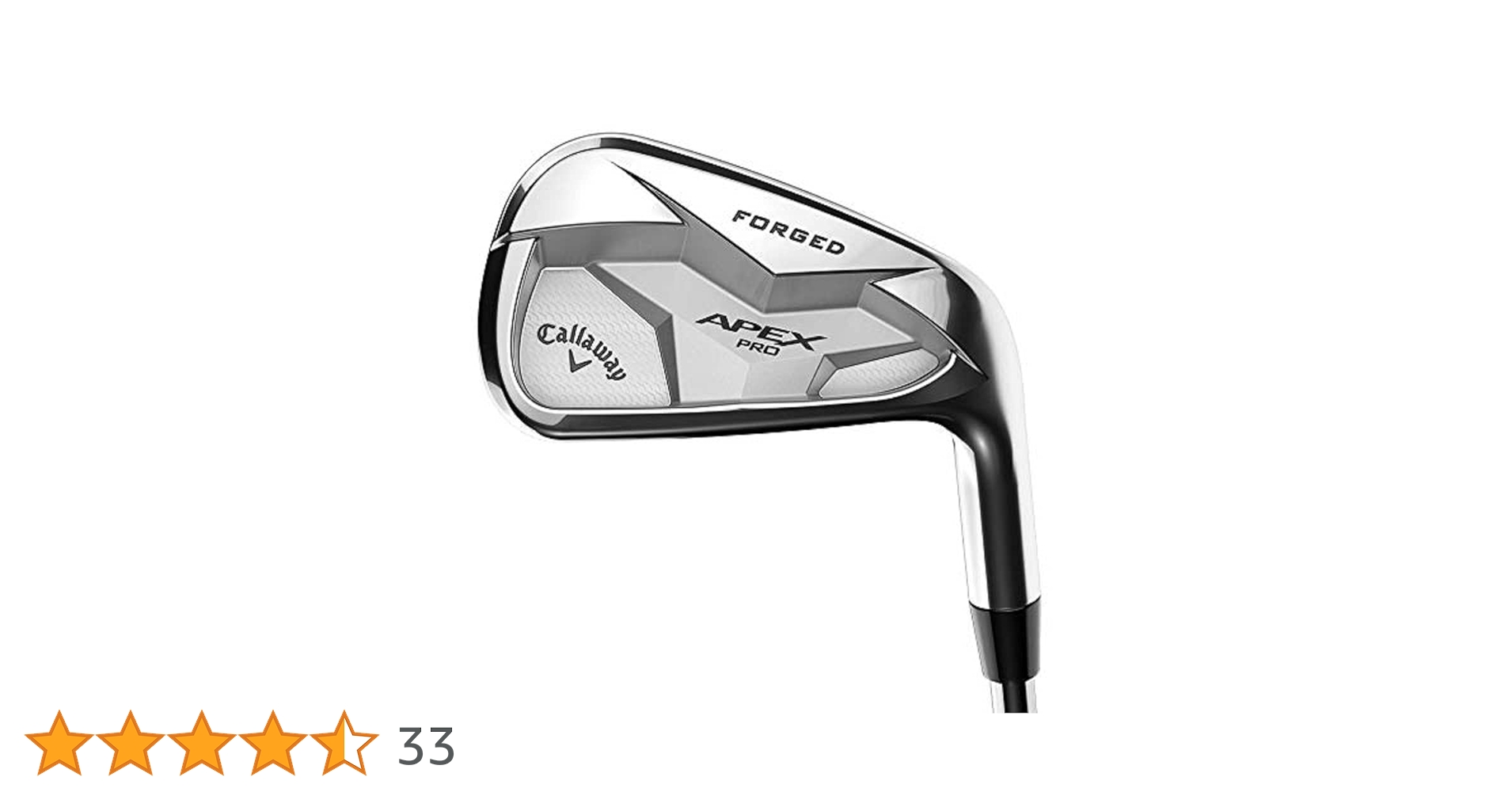 Callaway Golf 2019 Apex Pro Individual Iron, 4 Iron, Right