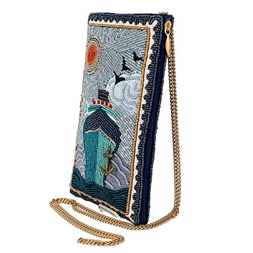 Mary Frances On Board Beaded Crossbody Cell Phone Bag Clutch with Adjustable Strap, Multicolor4